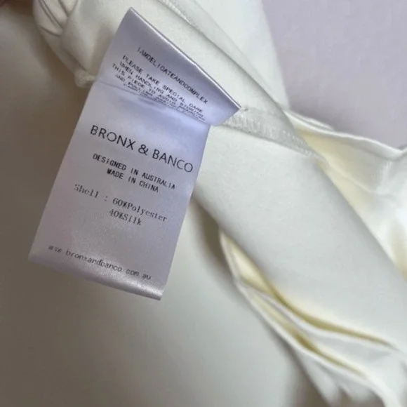 Bronx and Banco Paros‎ Gown in White - Picture 16 of 16